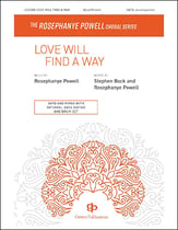 Love Will Find a Way SATB choral sheet music cover